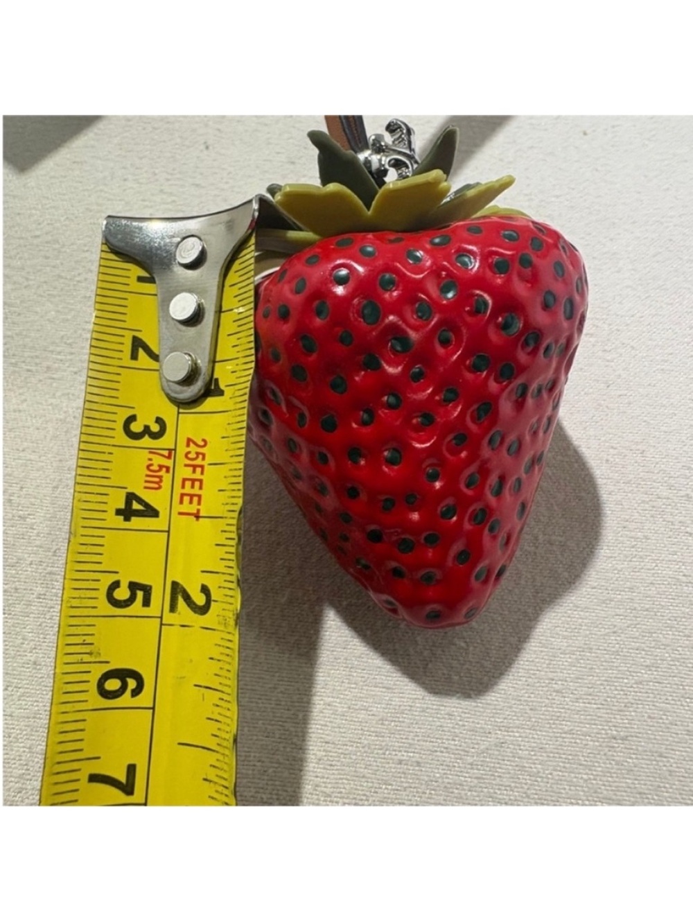 Tory Burch red strawberry charm - Picture 5 of 7